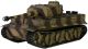Tanques Taigen Pintados à Mão RC - Metal Completo Versão Melhorada - Tiger Camo - 2.4GHz